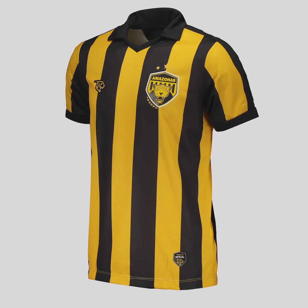 Imagem 2 do produto Camisa Onça Amazonas III 2025 N° 10 Jogador FutFanatics Masculina