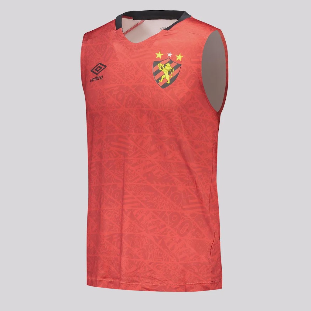 Imagem 2 do produto Camiseta Regata Sport Recife Aquecimento 2025 Umbro Masculina