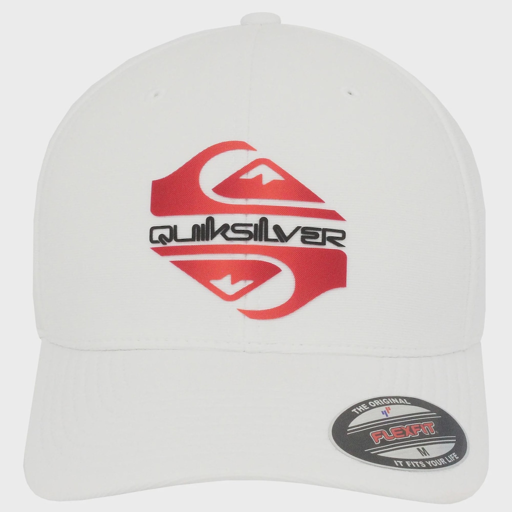 Imagem 2 do produto Boné Unissex Quiksilver Soft Hologram Branco - Aba Curva