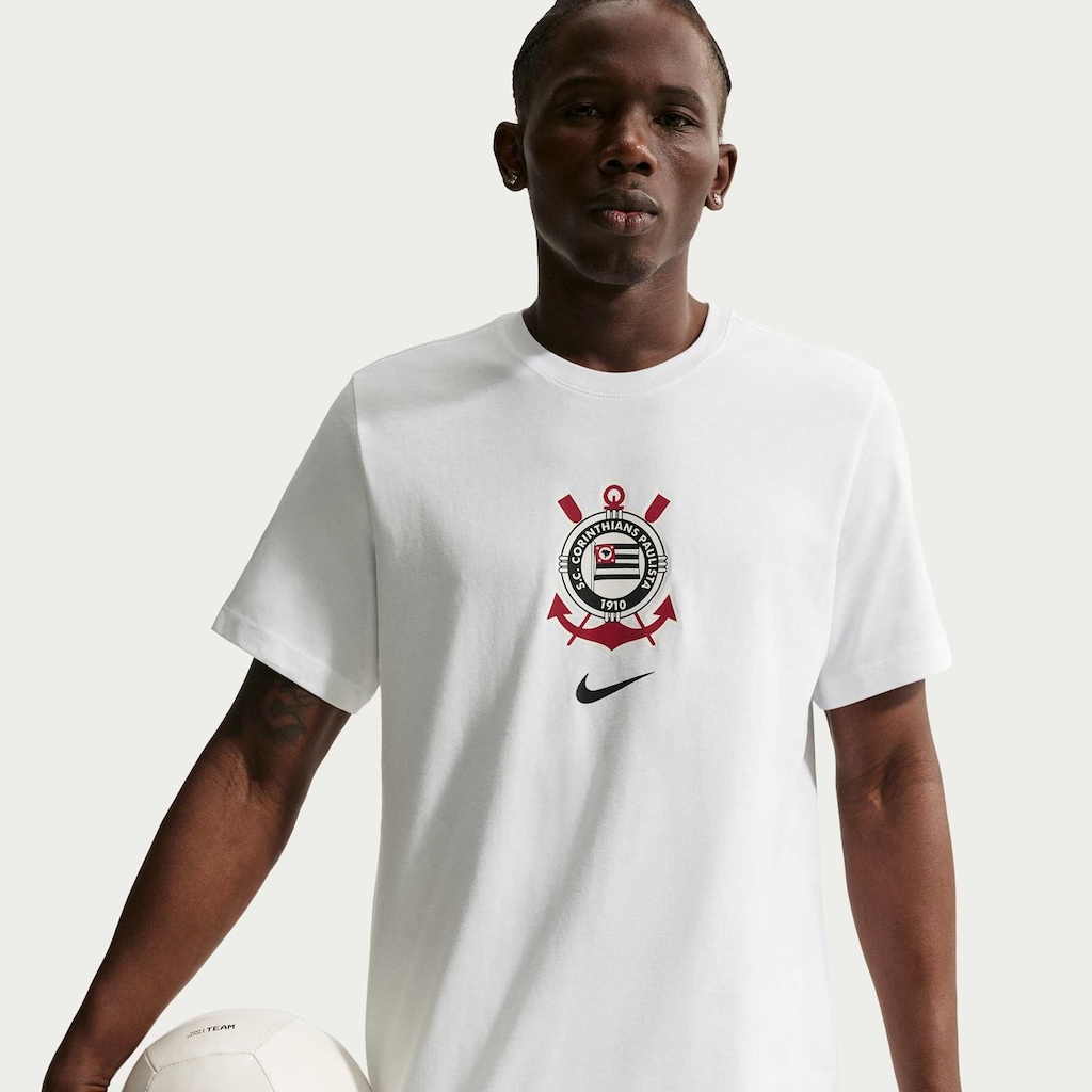 Imagem 3 do produto Camiseta Corinthians Nike Crest Masculina