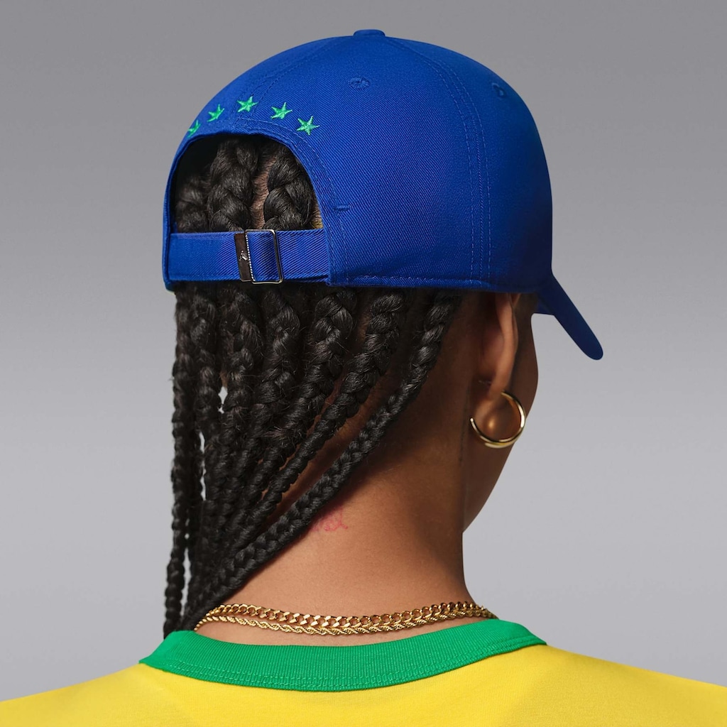 Imagem 2 do produto Boné Brasil Jordan Club Aba Curva Unissex