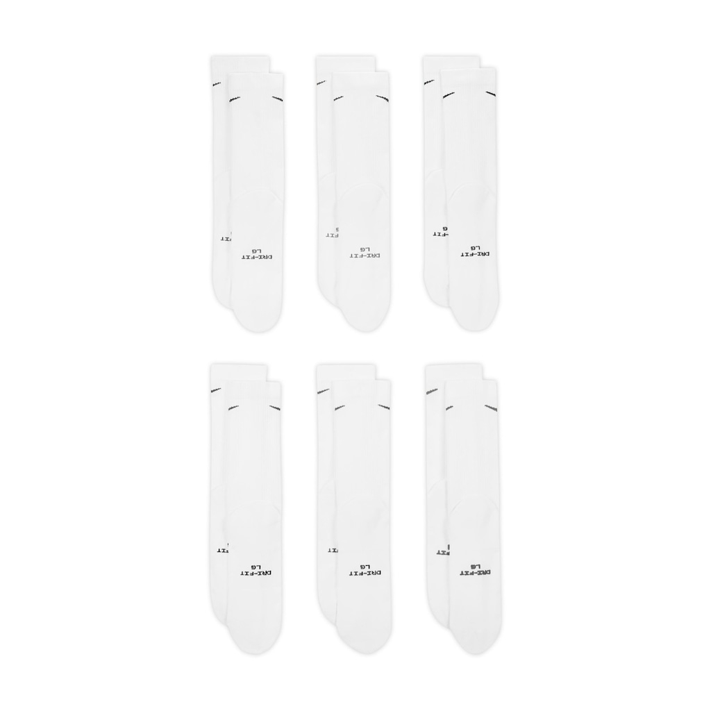 Imagem 3 do produto Meia Nike Everyday Elevate Crew (6 Pares) Cano Médio Unissex