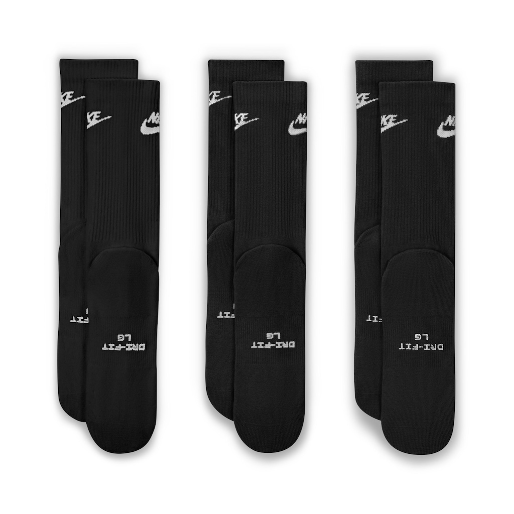 Imagem 3 do produto Meia Nike Everyday Elevate (3 Pares) Cano Médio Unissex