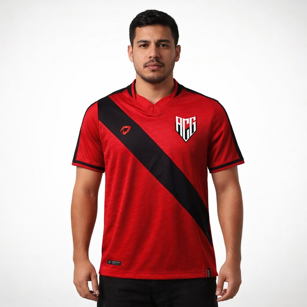 Imagem 2 do produto Camisa do Atlético Goianiense Tolledo 2026 Uniforme 1 Jogador - Masculina