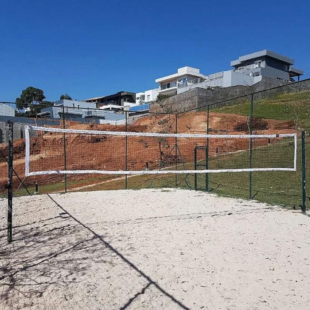 Imagem 3 do produto Rede de Beach Tennis Gismar Oficial 4 Faixas Branca BT4FS