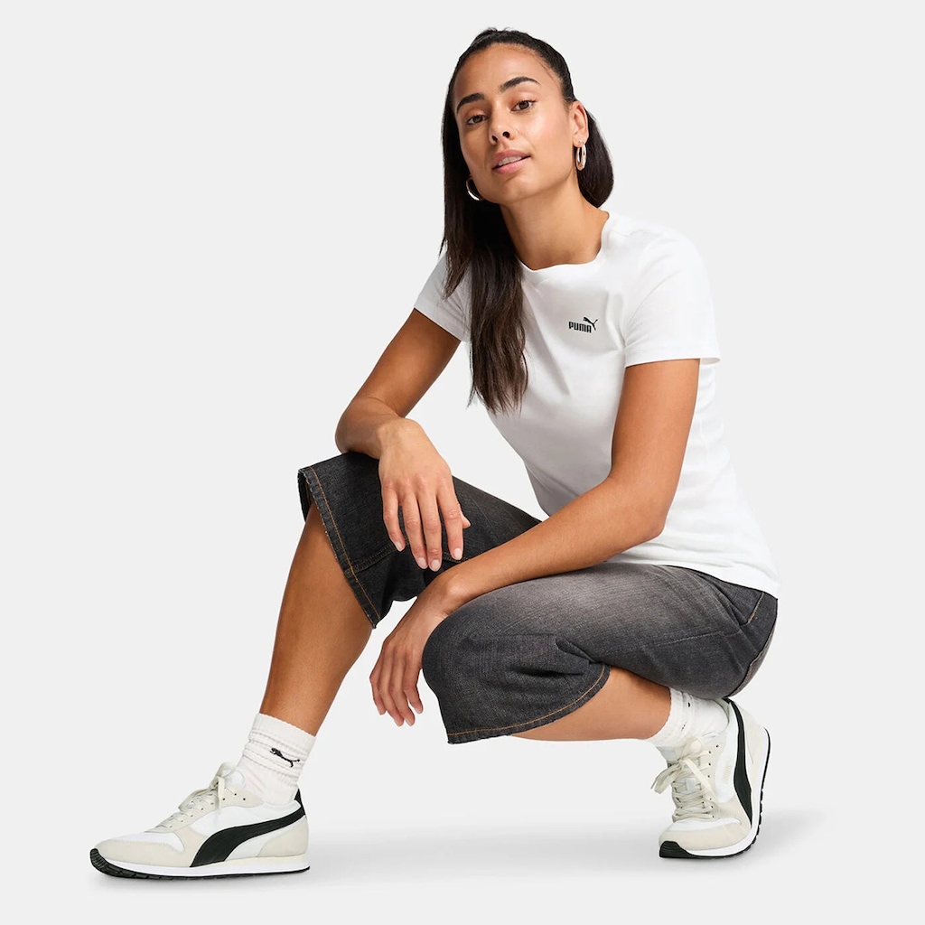 Imagem 3 do produto Camiseta Puma Feminina Essentials Small Logo - Feminina