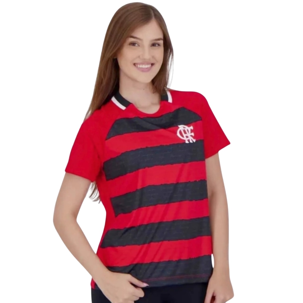 Imagem 3 do produto Camisa do Flamengo Braziline Manto - Feminina