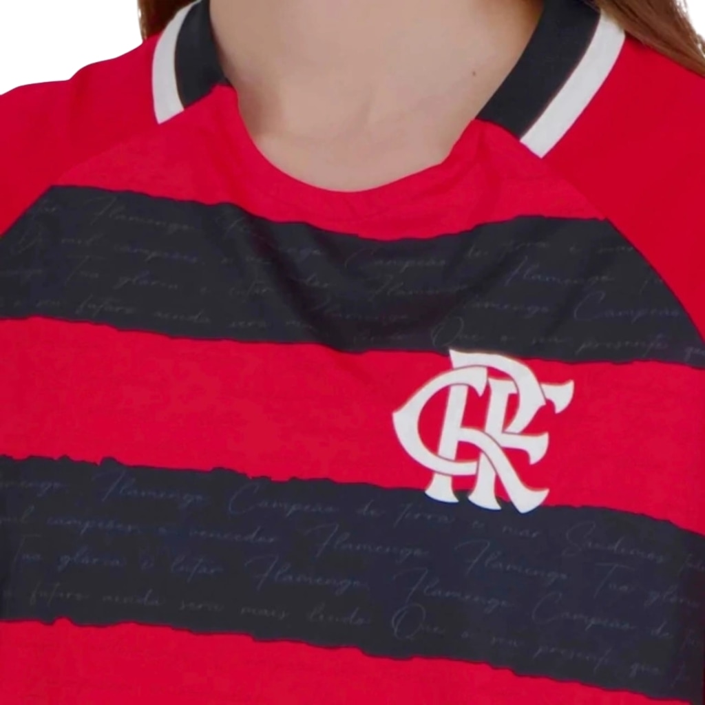 Imagem 4 do produto Camisa do Flamengo Braziline Manto - Feminina