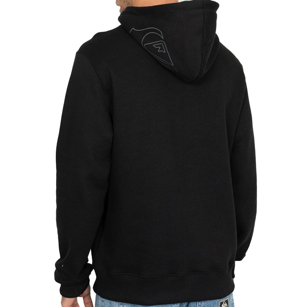 Imagem 2 do produto Blusão de Moletom com Capuz Quiksilver Canguru Gradient Type Antique - Masculino