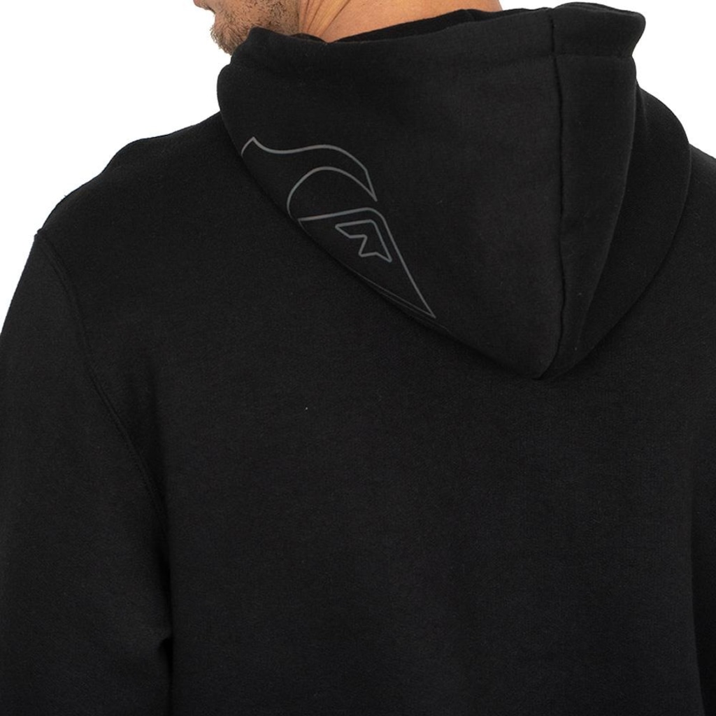 Imagem 4 do produto Blusão de Moletom com Capuz Quiksilver Canguru Gradient Type Antique - Masculino