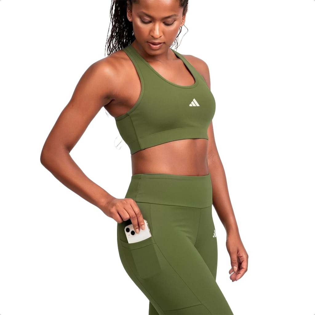 Imagem 3 do produto Calça Legging adidas Três Listras com Bolso Feminina