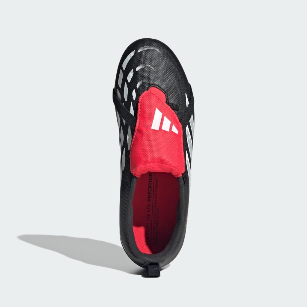 Imagem 4 do produto Chuteira de Campo Cadarço Elástico e Língua Dobrável Infantil adidas Predator Club