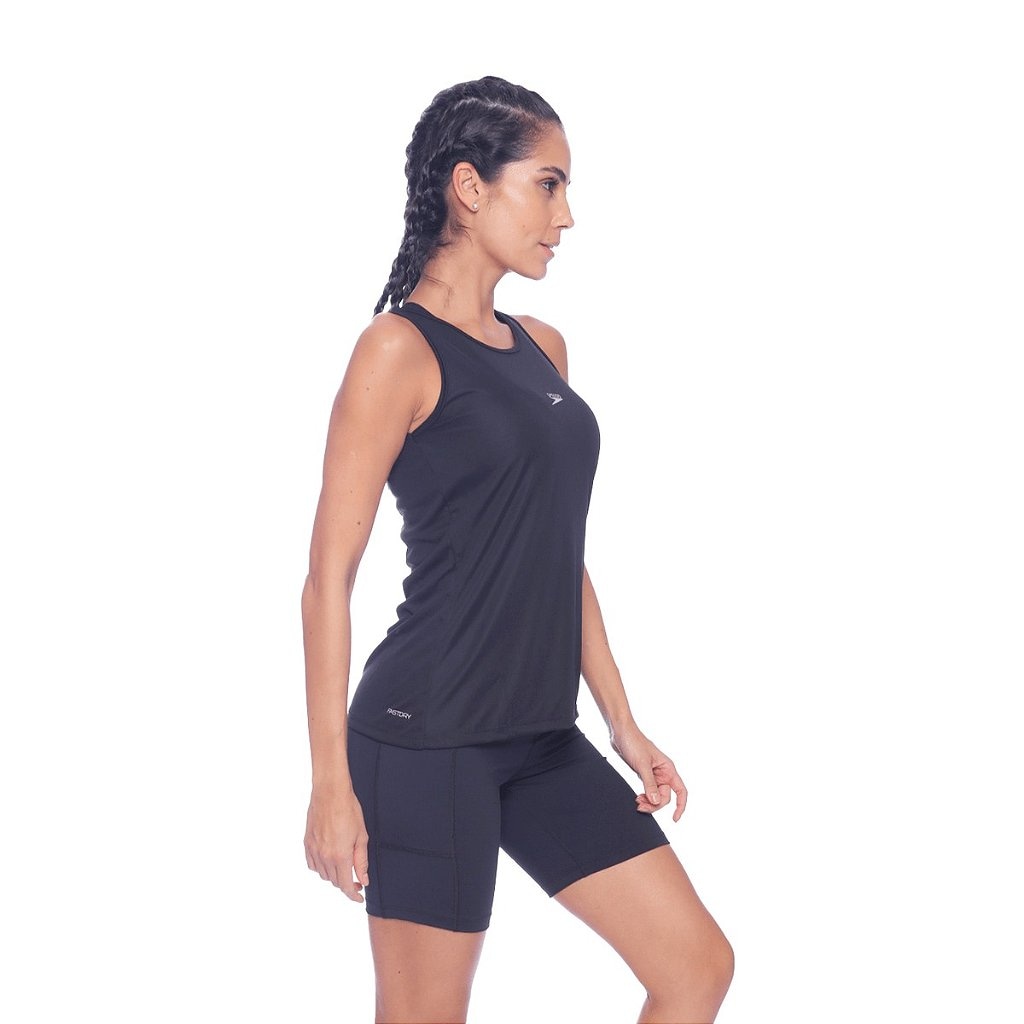 Imagem 3 do produto Regata Speedo Alongada Interlock Feminina
