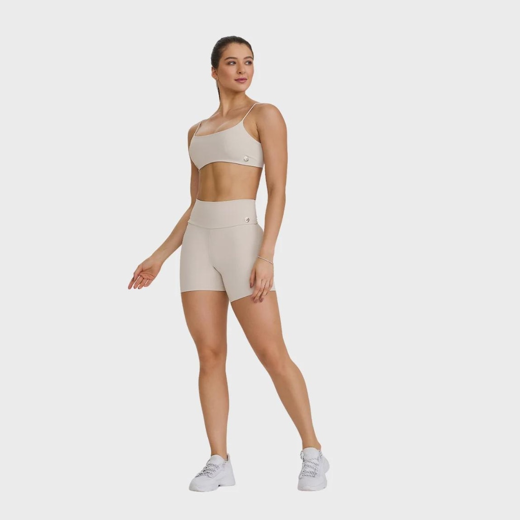 Imagem 3 do produto Short Fitness Caju Brasil Hyper Classico - Feminino