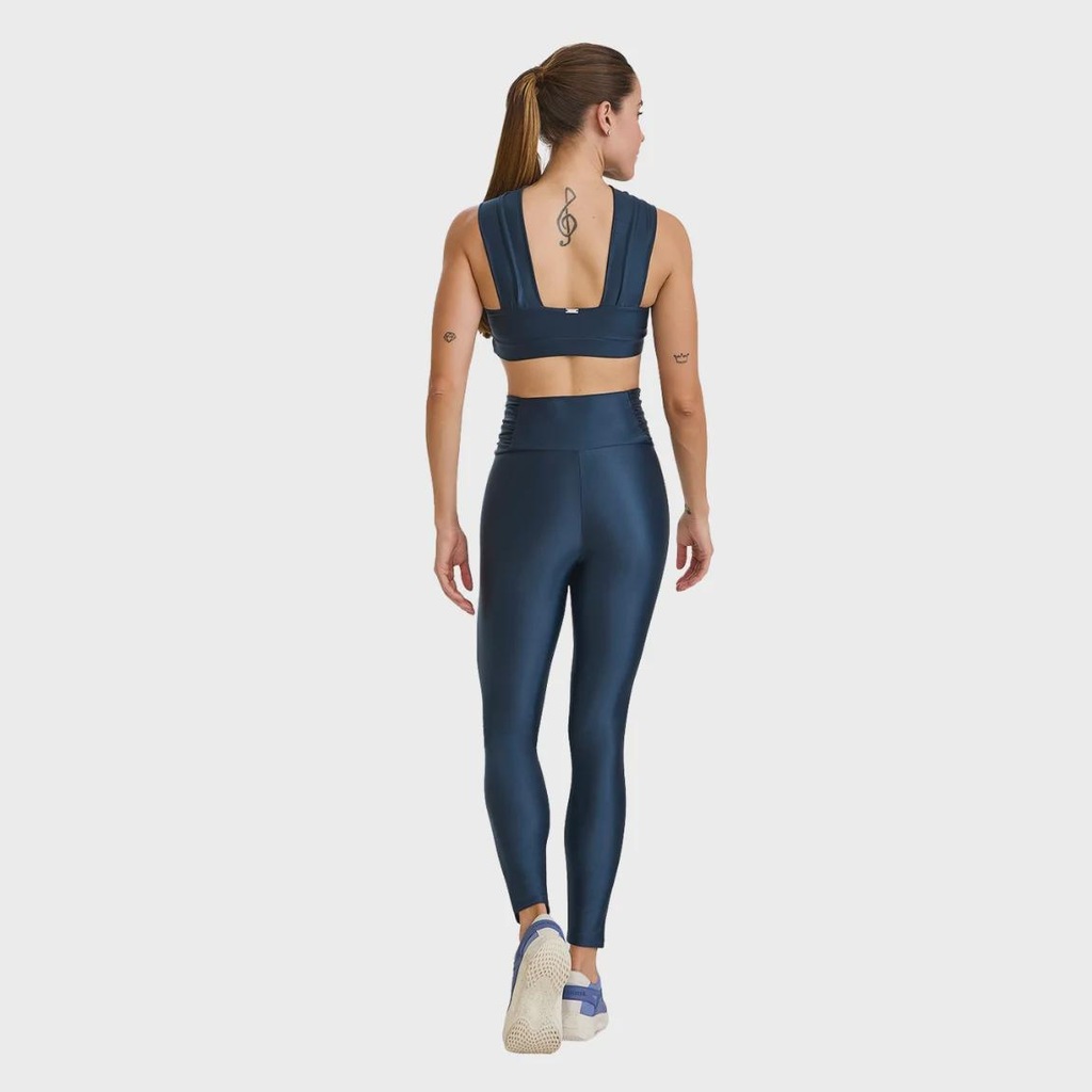 Imagem 4 do produto Top Fitness Caju Brasil Energy Alças Franzidas - Feminino
