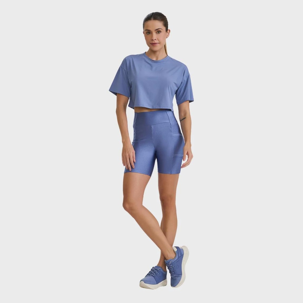 Imagem 2 do produto Cropped Fitness Caju Brasil UV Clássico - Feminina