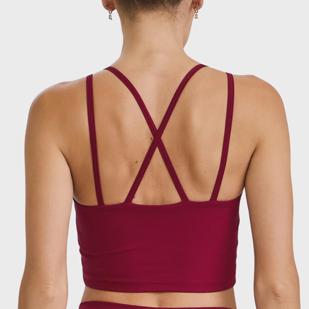 Imagem 3 do produto Top Cropped Caju Brasil Canelado Alças Duplas - Feminina