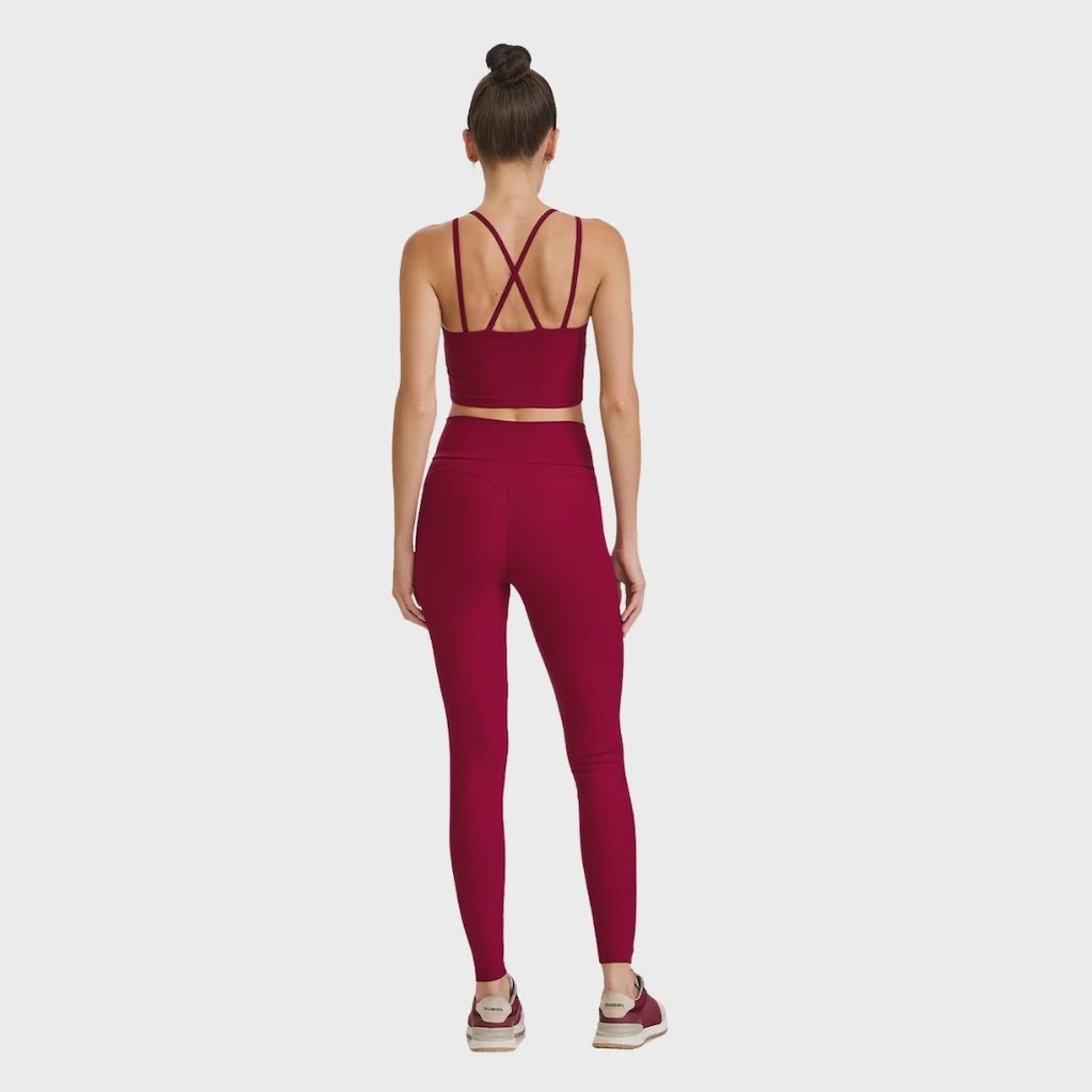 Imagem 4 do produto Top Cropped Caju Brasil Canelado Alças Duplas - Feminina