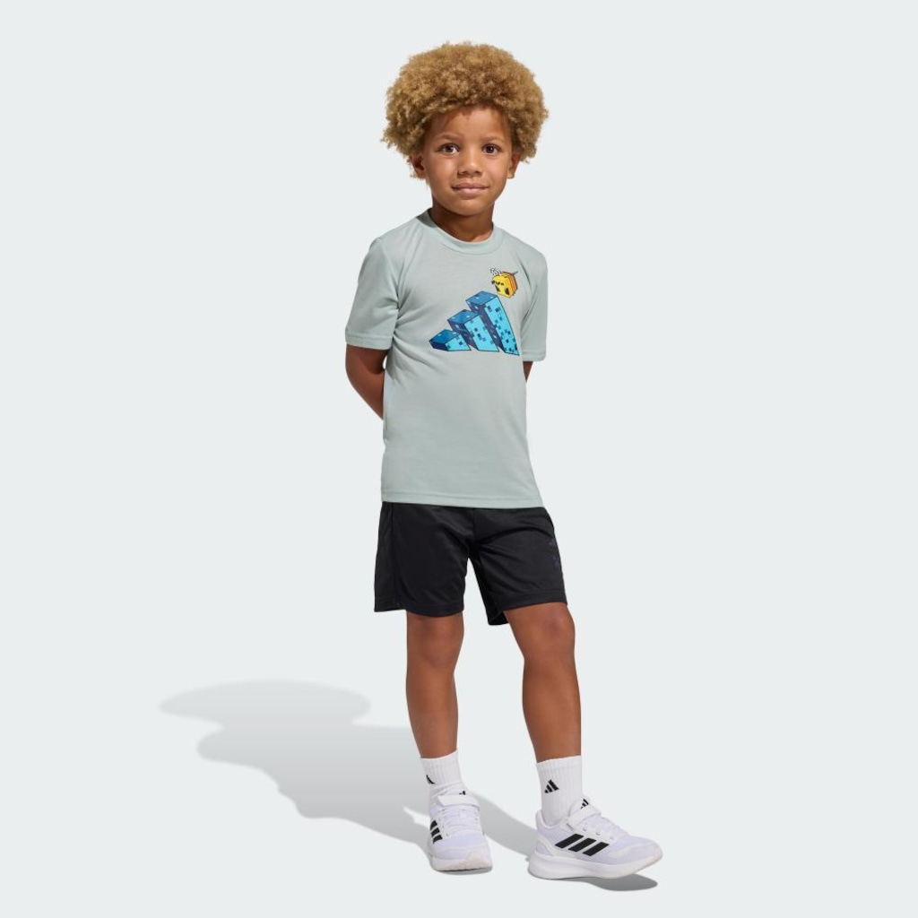 Imagem 3 do produto Conjunto adidas Treinamento Minecraft Verão - Infantil