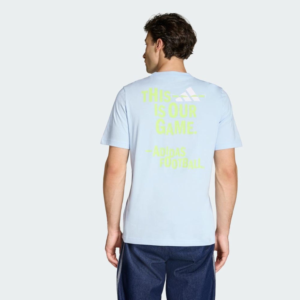 Imagem 3 do produto Camiseta adidas Estampada Futebol - Masculina
