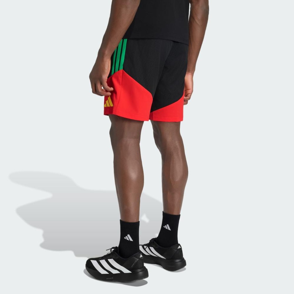 Imagem 3 do produto Shorts Jamaica 26 x Bob Marley adidas Tiro Downtime - Masculino