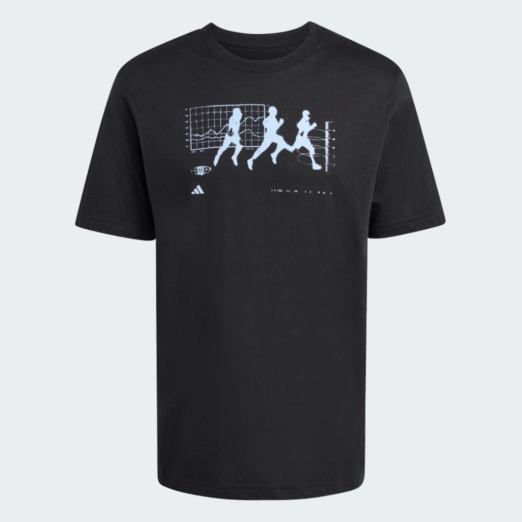Imagem 2 do produto Camiseta Estampada adidas ANX Run - Masculina