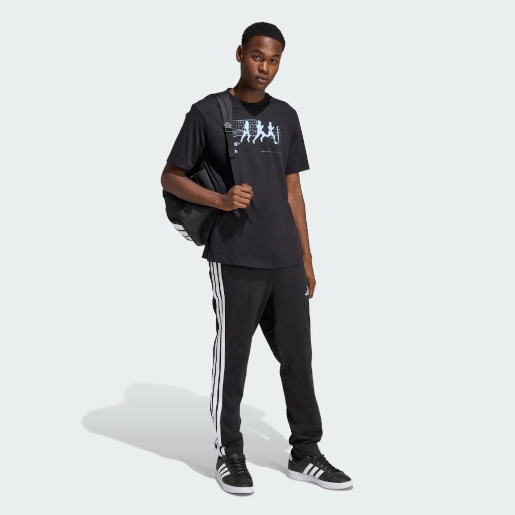 Imagem 4 do produto Camiseta Estampada adidas ANX Run - Masculina