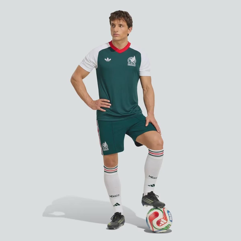 Imagem 3 do produto Camisa México Pré-Jogo Home 2026 adidas Masculina
