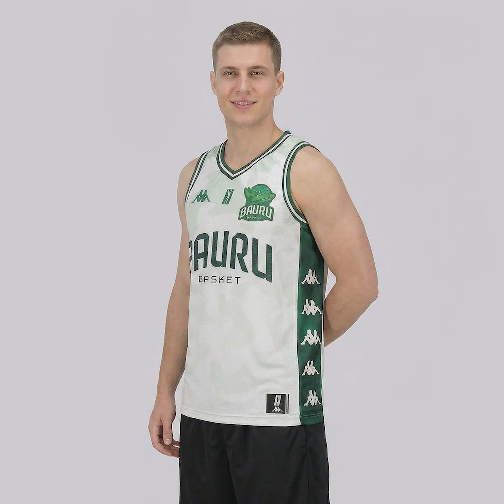 Imagem 2 do produto Camiseta Regata Bauru Basket II 2026 Premium Kappa Masculina