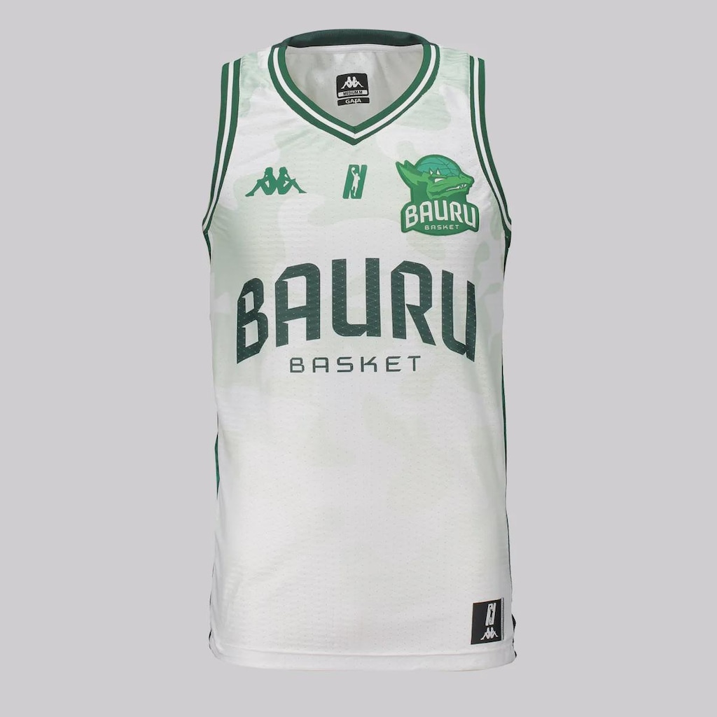 Imagem 4 do produto Camiseta Regata Bauru Basket II 2026 Premium Kappa Masculina