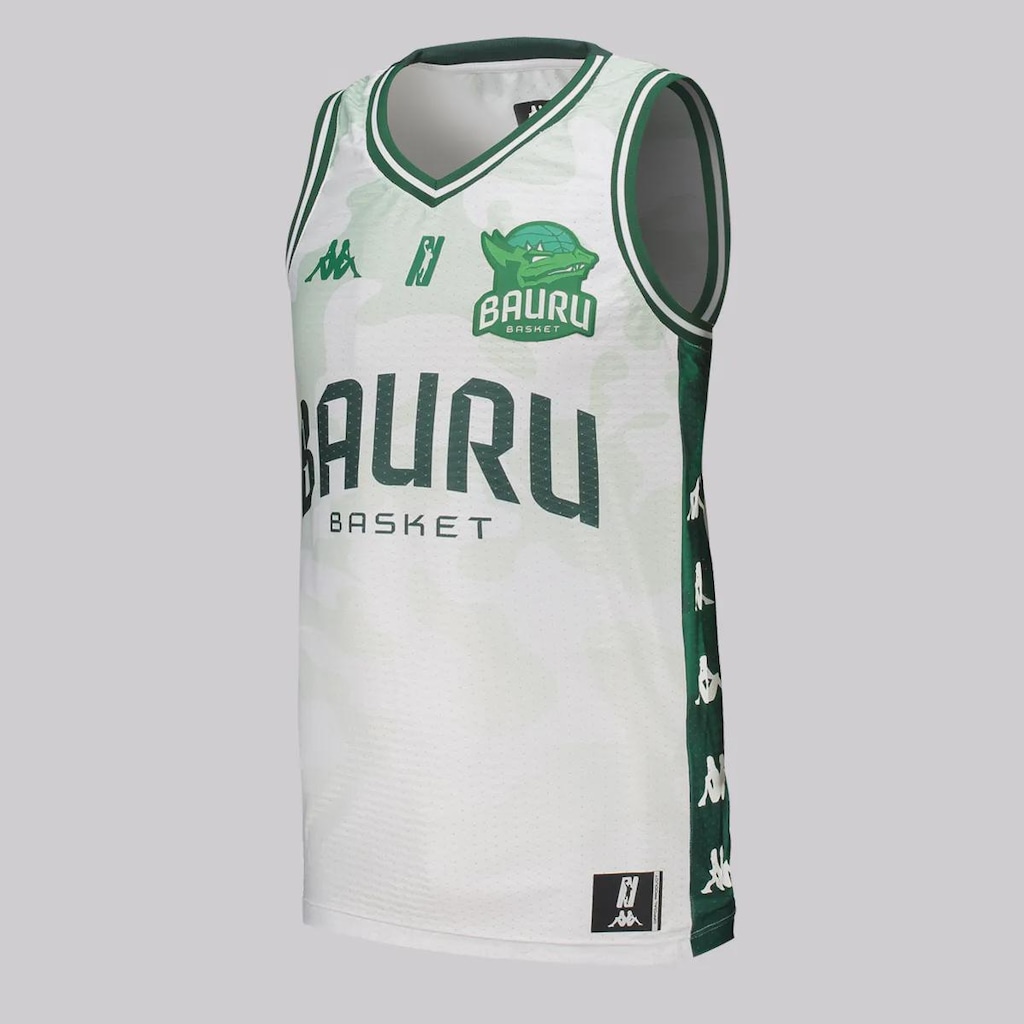 Imagem 5 do produto Camiseta Regata Bauru Basket II 2026 Premium Kappa Masculina