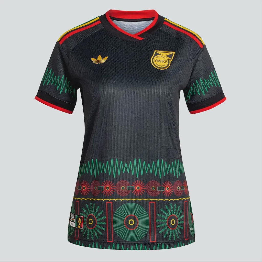 Imagem 4 do produto Camisa da Jamaica II 2026 adidas Feminina