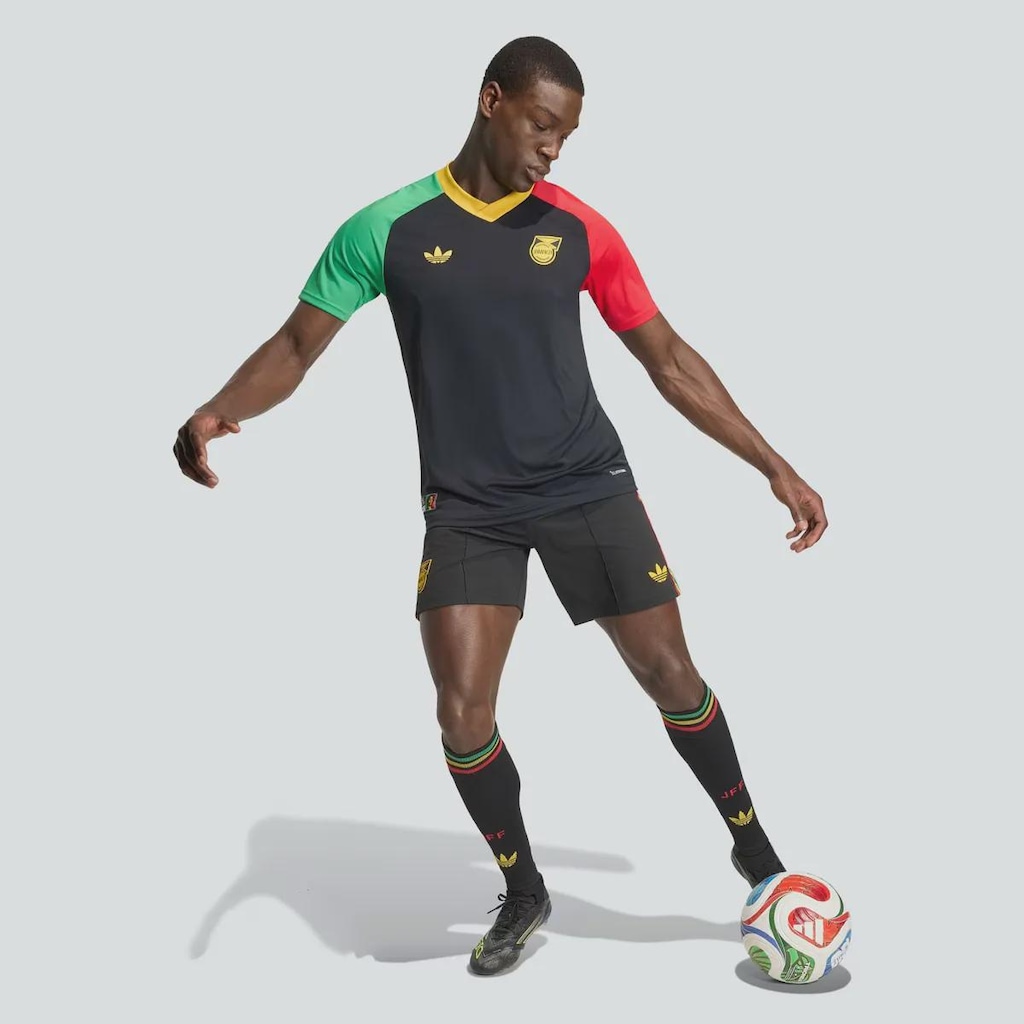 Imagem 3 do produto Camisa Jamaica Pré-Jogo I 2026 adidas Masculina
