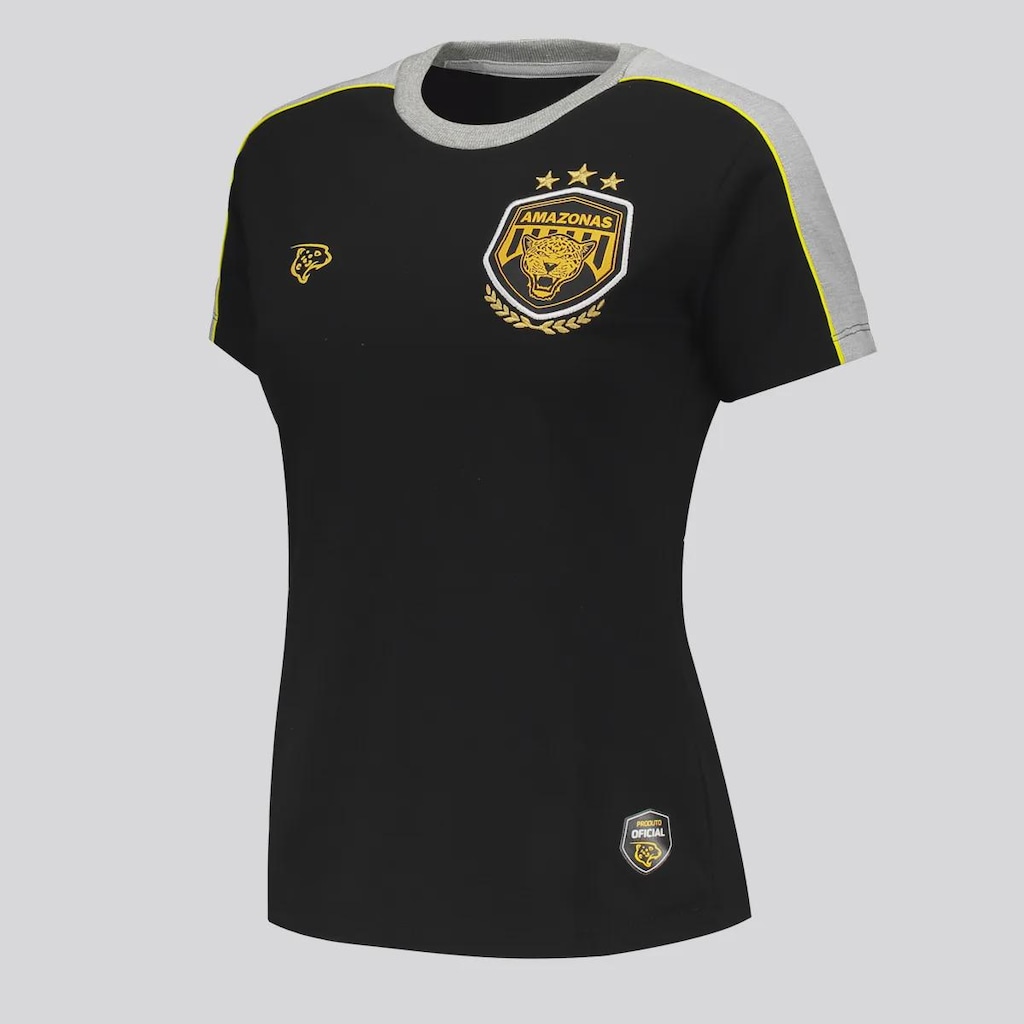 Imagem 2 do produto Camisa Onça Amazonas Concentração 2025 FutFanatics Feminina