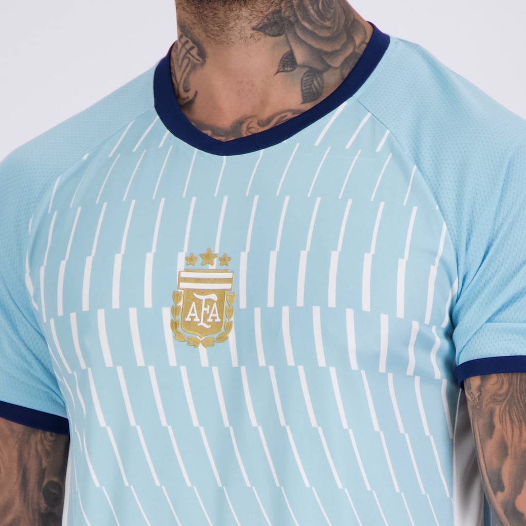 Imagem 5 do produto Camisa Argentina Lines Azul 7 De Paul FutFanatics Masculina