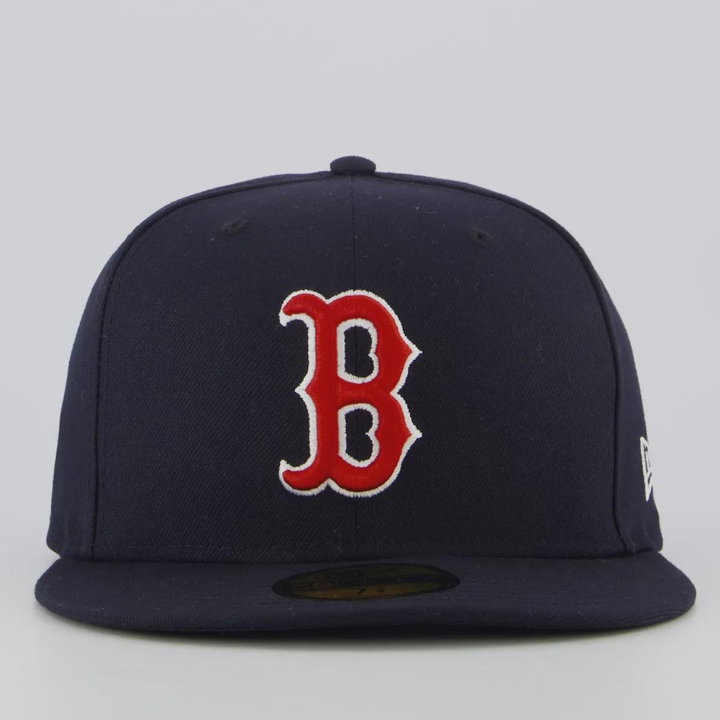 Imagem 2 do produto Boné Aba Reta New Era MLB Boston Red Sox Game 5950 Unissex