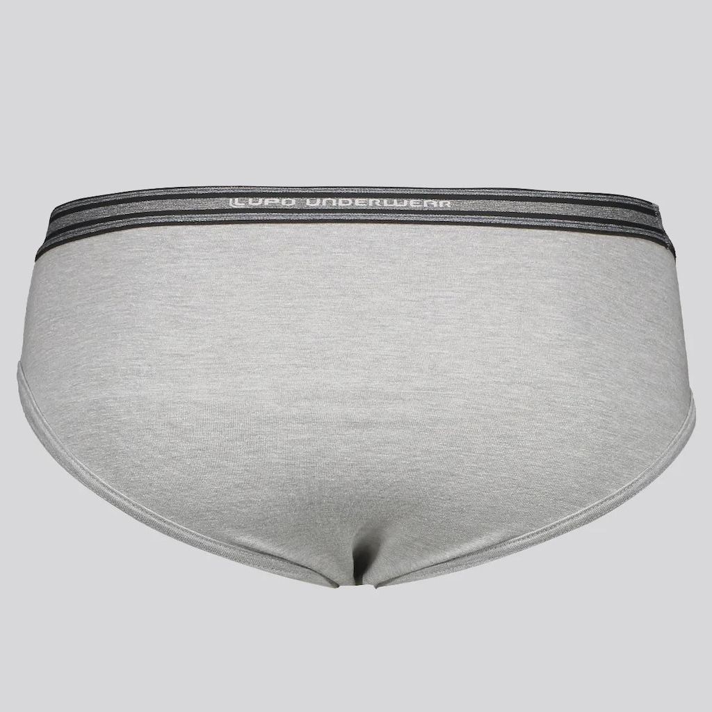 Imagem 2 do produto Kit 2 Cuecas Slip Lupo Algodão Com Elastano Adulta