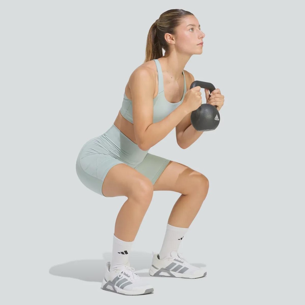 Imagem 4 do produto Shorts Feminino Optime Essentials F7in adidas