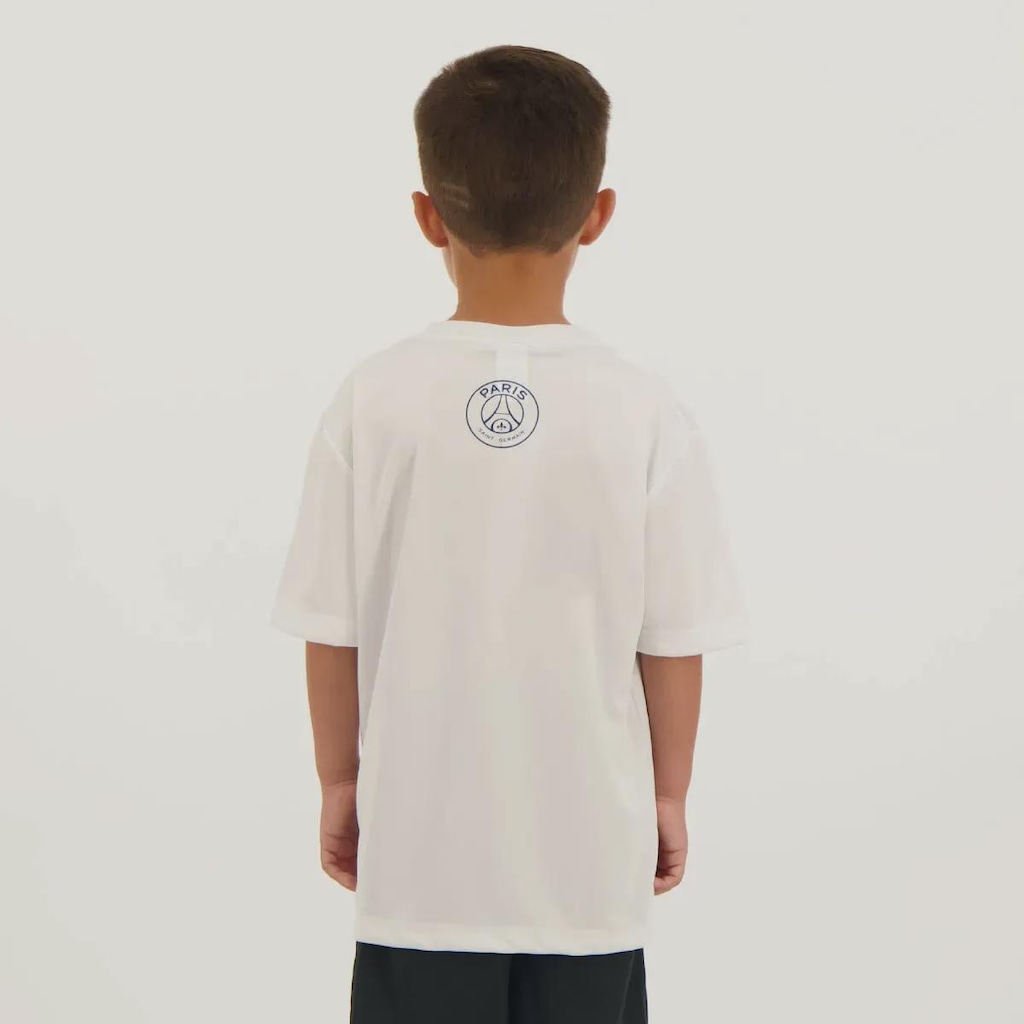 Imagem 3 do produto Kit de Camisa e Calção PSG FutFanatics Infantil