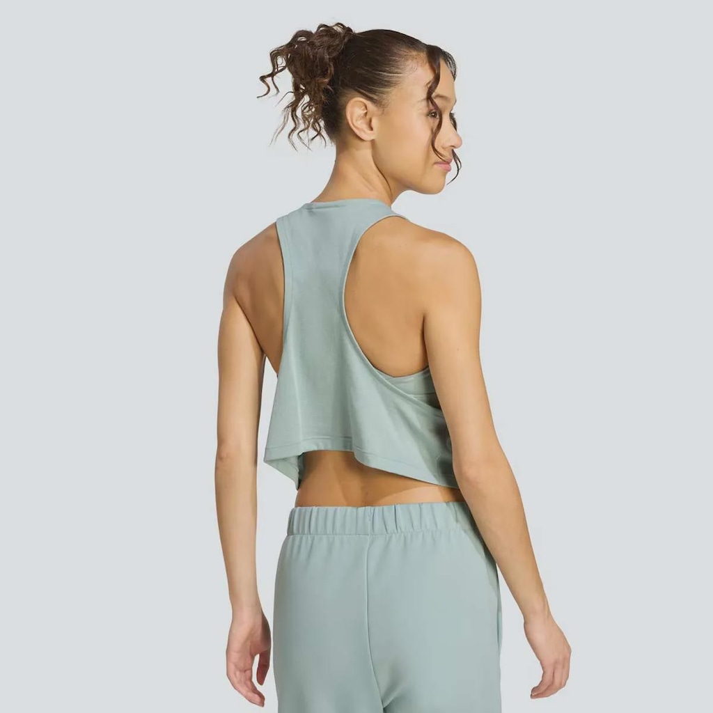 Imagem 2 do produto Camiseta Regata Cropped Feminina Motion adidas
