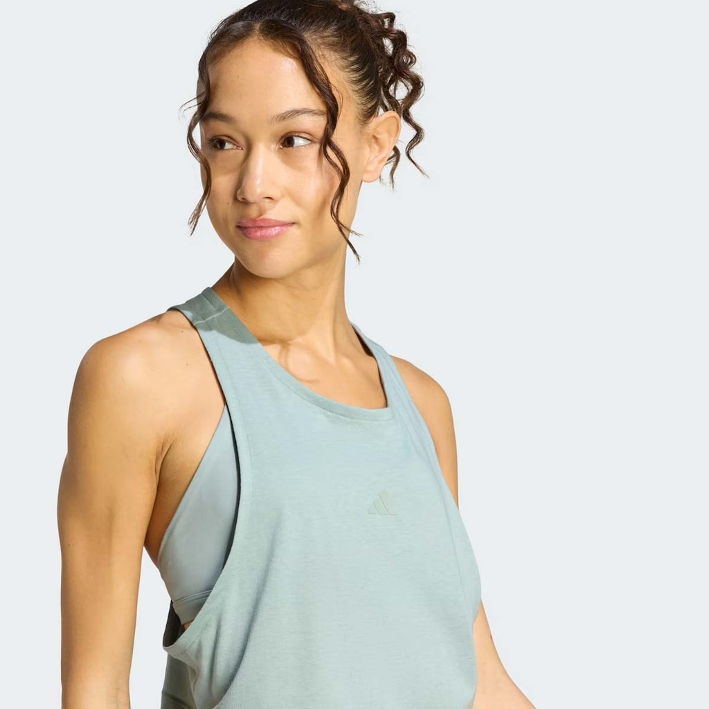 Imagem 5 do produto Camiseta Regata Cropped Feminina Motion adidas