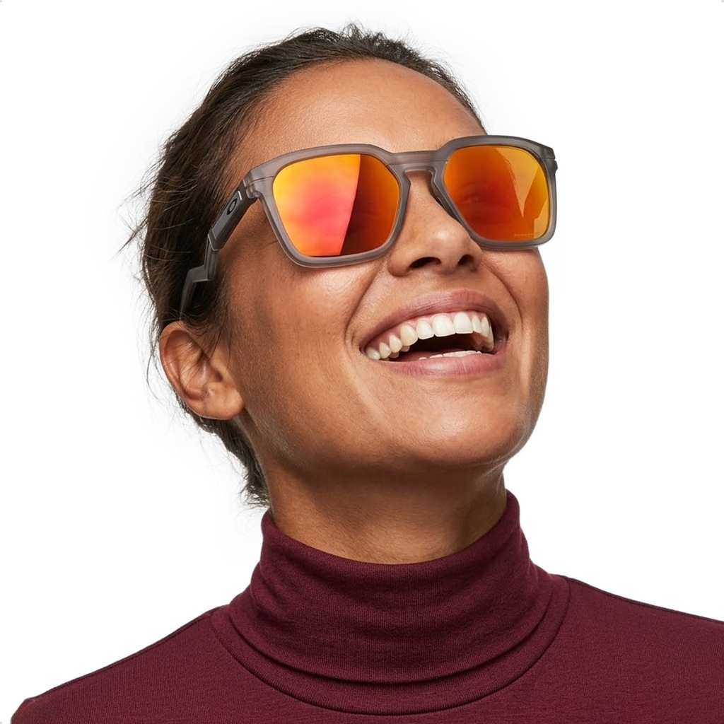 Imagem 3 do produto Óculos de Sol Unissex Oakley HSTN SQ Prizm Ruby