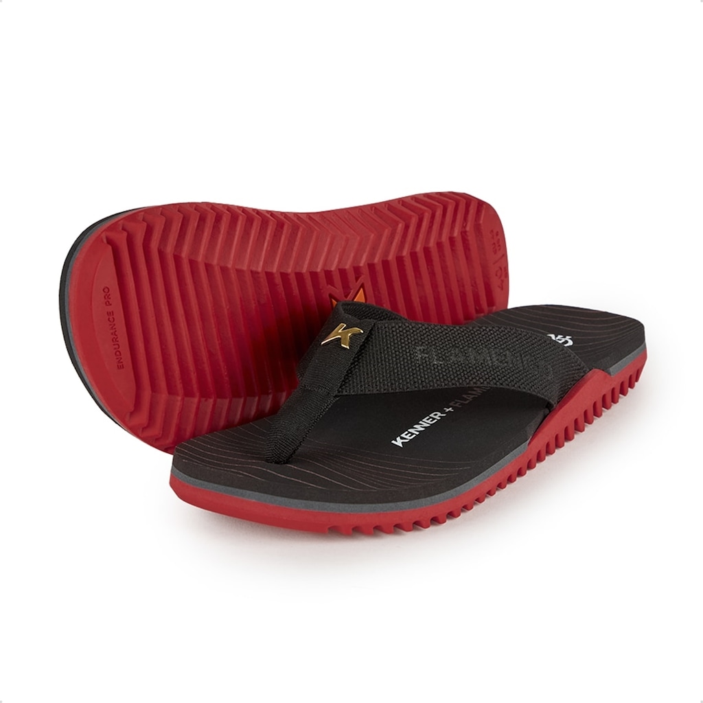 Imagem 2 do produto Chinelo Masculino Kenner NK6 Pro Flamengo Rubro-Negro