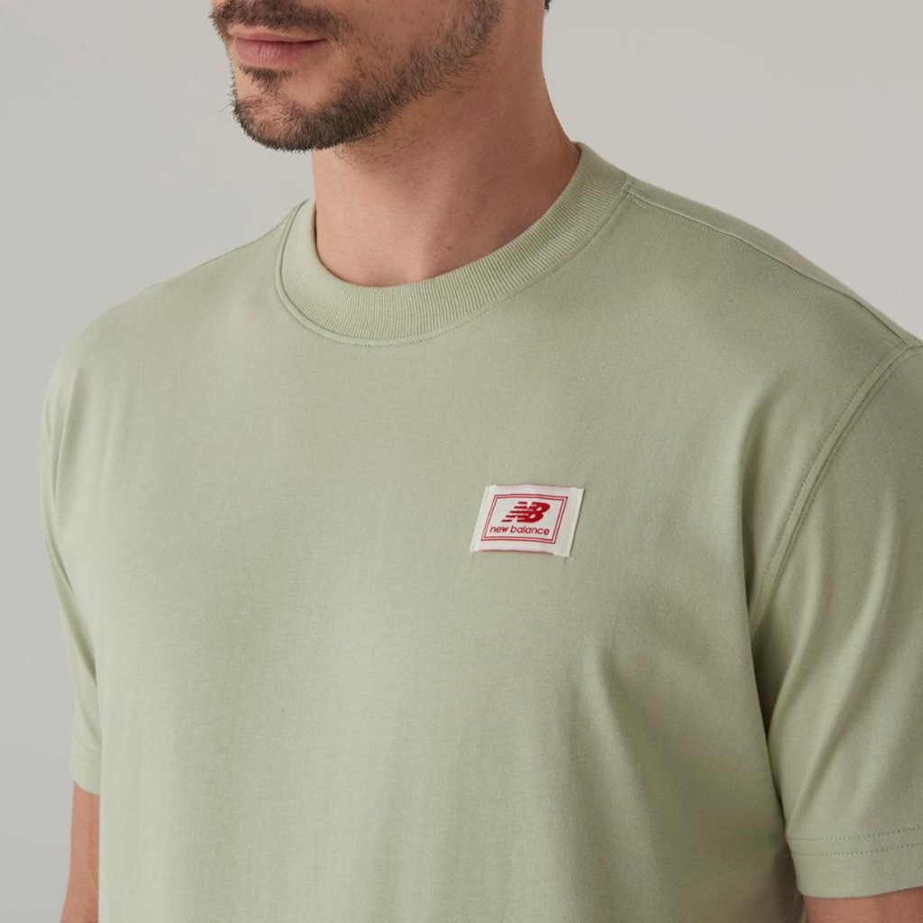 Imagem 5 do produto Camiseta New Balance Woven Label Masculina