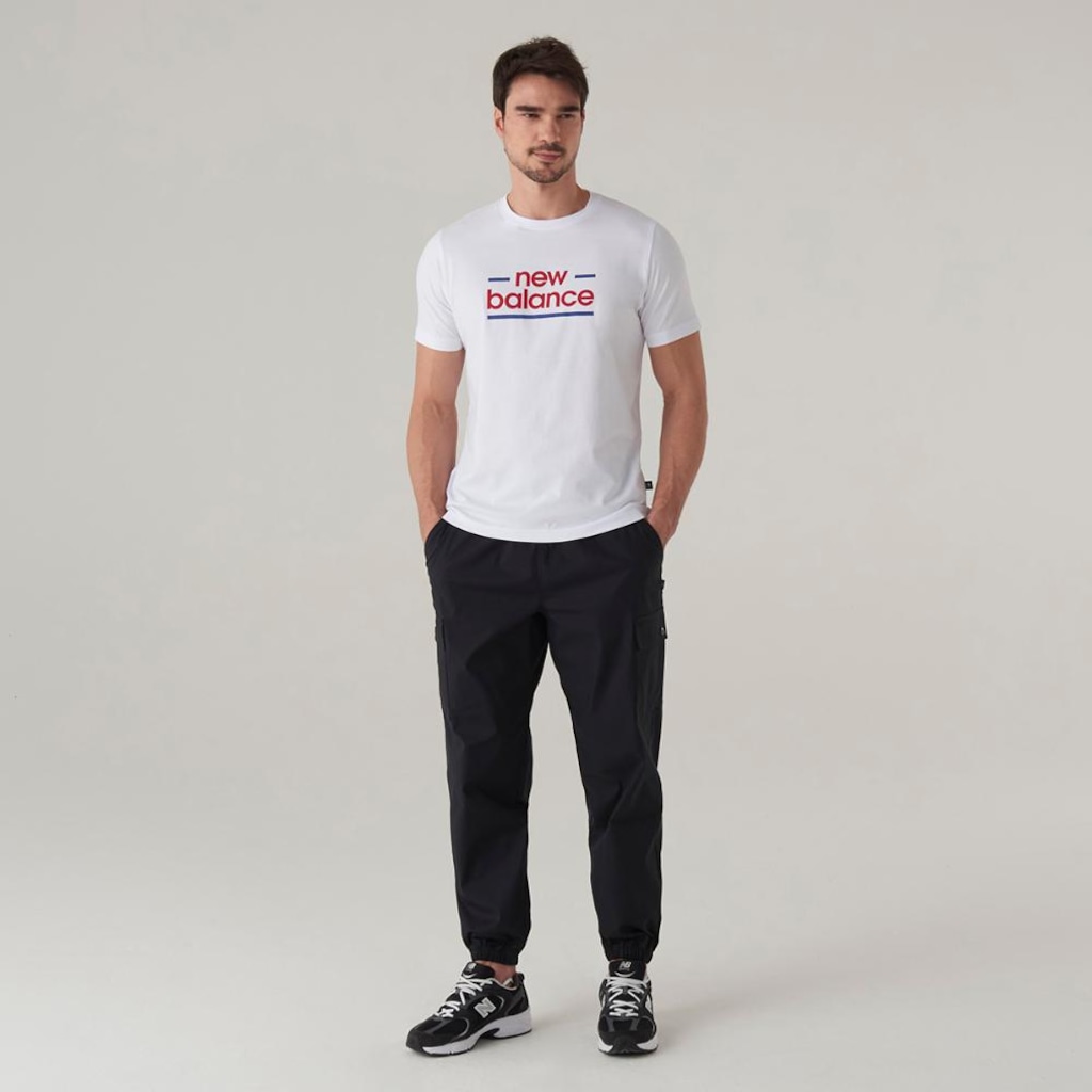 Imagem 5 do produto Camiseta New Balance Linear Lines Masculina