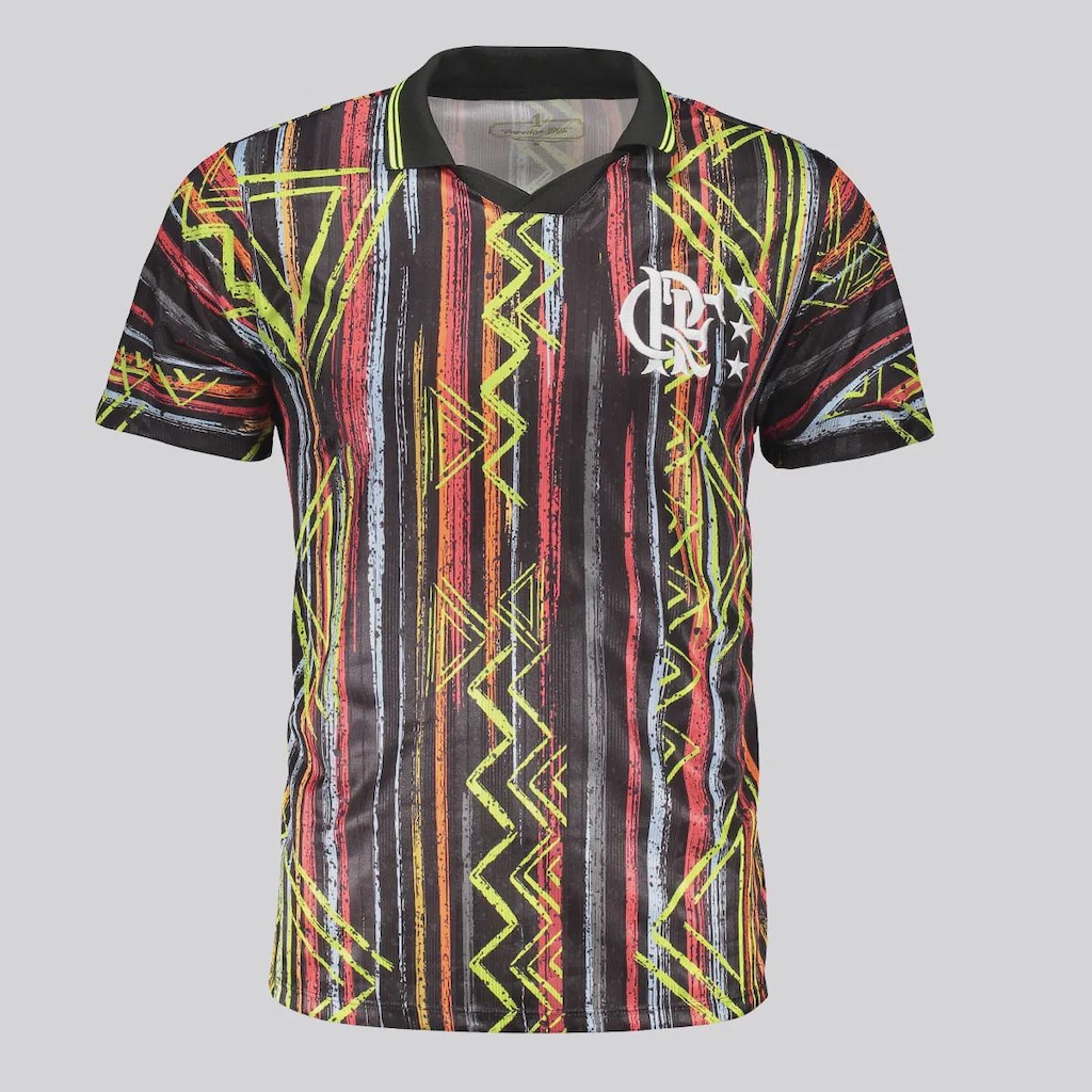 Imagem 4 do produto Camisa do Flamengo Retrô Goleiro 1995 - Masculina