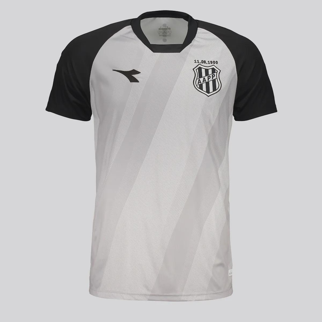 Imagem 4 do produto Camisa da Ponte Preta Treino Linha 2025 Diadora - Masculina