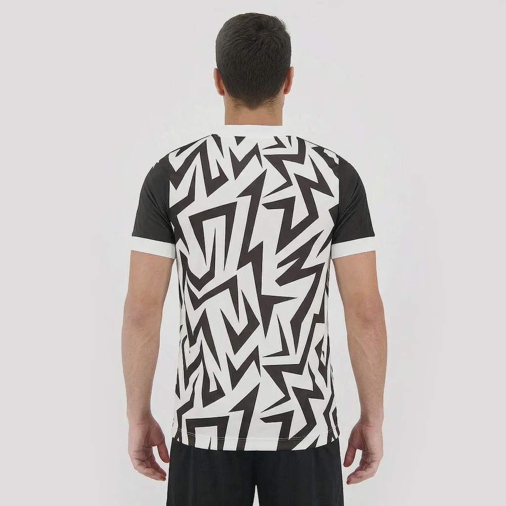 Imagem 3 do produto Camisa da Ponte Preta Aquecimento Atleta 2025 Diadora - Masculina