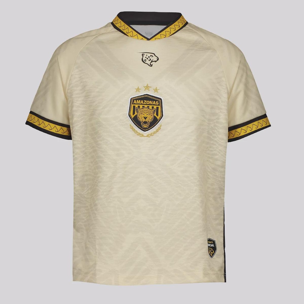 Imagem 4 do produto Camisa do Amazonas Povos Originários 2025 Onça - Infantil