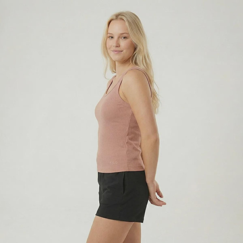 Imagem 2 do produto Regata Feminina Fila Essentials Rib